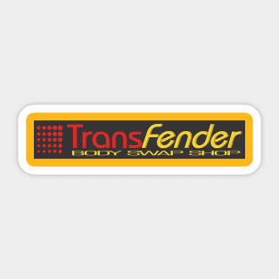 TransFender Shop Sticker